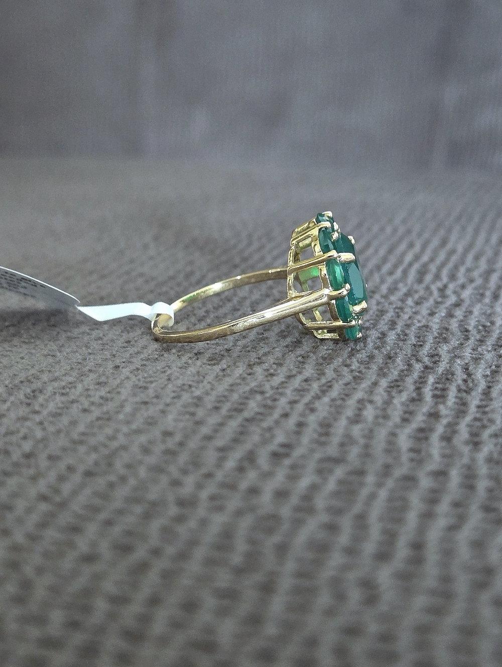 Shivam Green💚 Onyx Flower🌸 Ring💍 - Picture 11 of 16